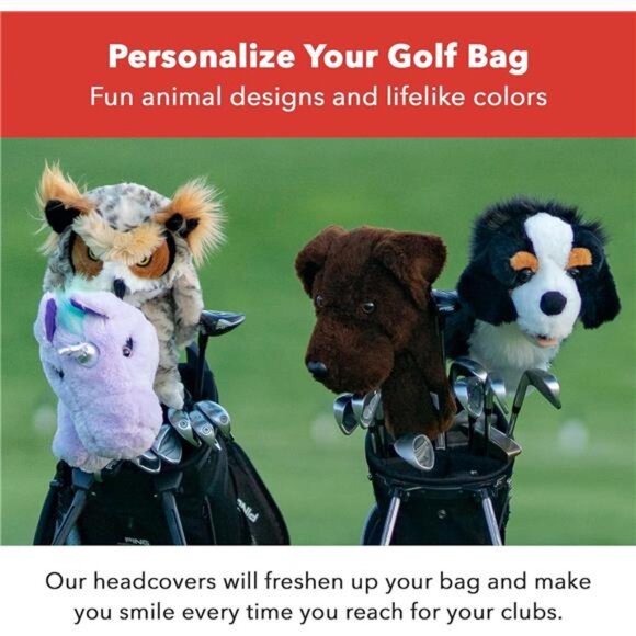 Premium Headcover Funny Golf Club Cover Stylish Protection for Your Club Driver - Picture 4 of 7
